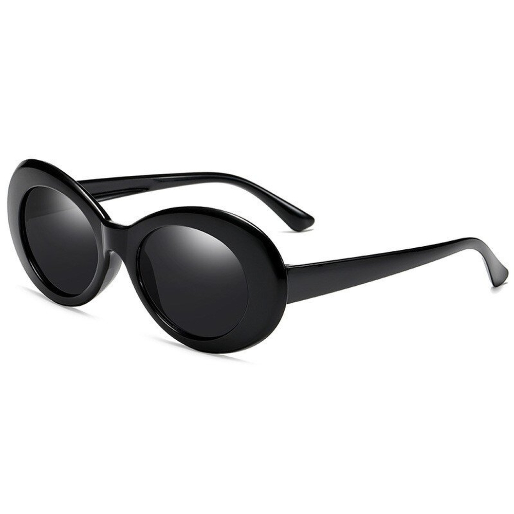 Zac's Alter Ego - Round Clout Sonnenbrille - Schwarz